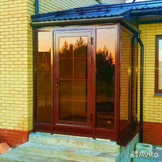 Пластиковые окна. остекление домов