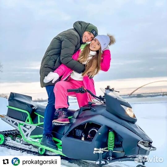 Прокат снегоходов