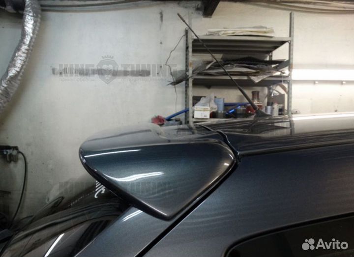 Спойлер Sport для Mazda 3 Hatchback без места под