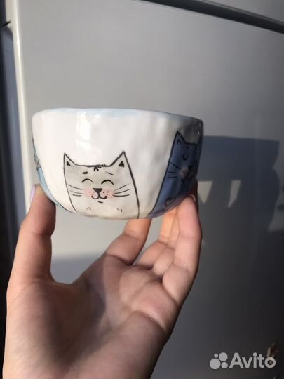 Кружка ручной работы котовская керамика