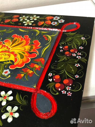 Доска в Хохломе Своя ручная работа