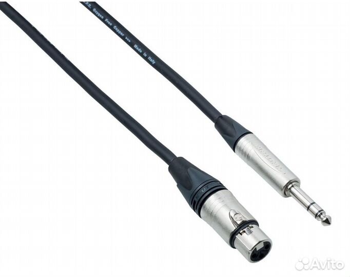 Кабель межблочный XLR-F-Jack Bespeco ncsma450 4.5