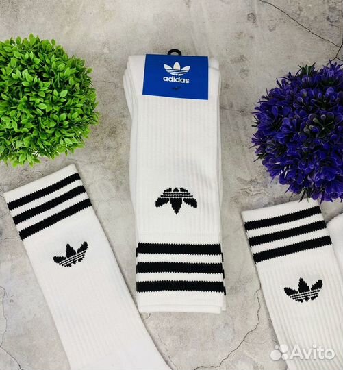Носки Adidas белые оригинал