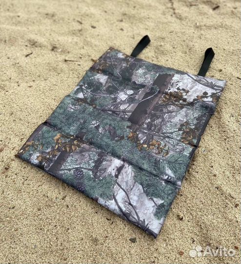 Пляжная сидушка пыле-влагостойкая бирюзовая