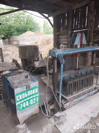 Оборудование для производства пескоблоков