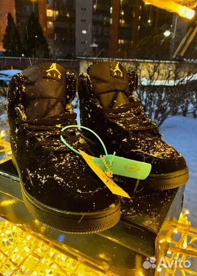 Кроссовки Nike Air Jordan тёплые (Арт.35287)