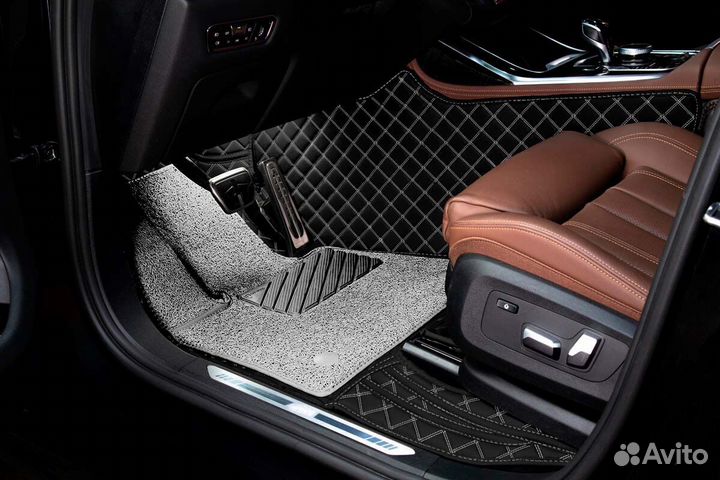 3D Коврики Haval Dargo Экокожа Салон Багажник