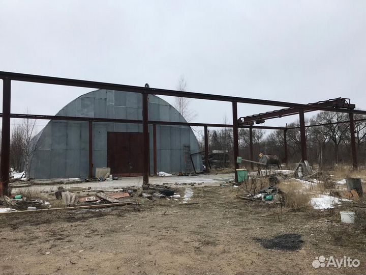 Оборудованный под производство ангар