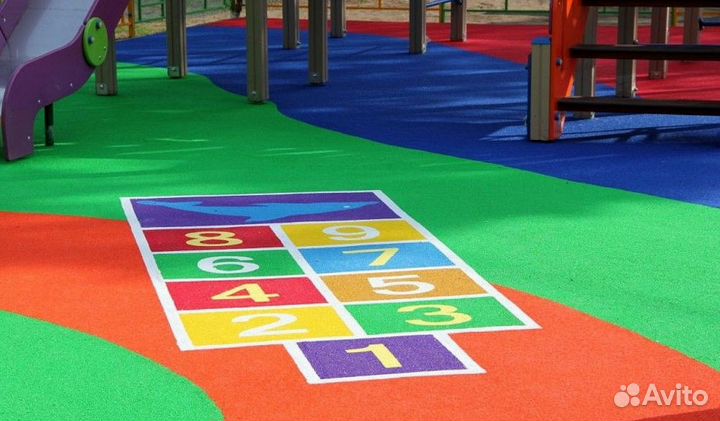 Резиновое покрытие/ Резиновая крошка