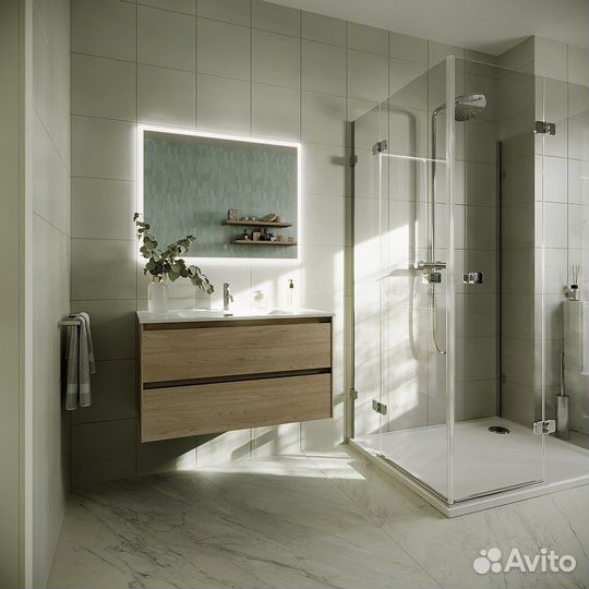 Тумба с раковиной Sancos Cento CN90KE