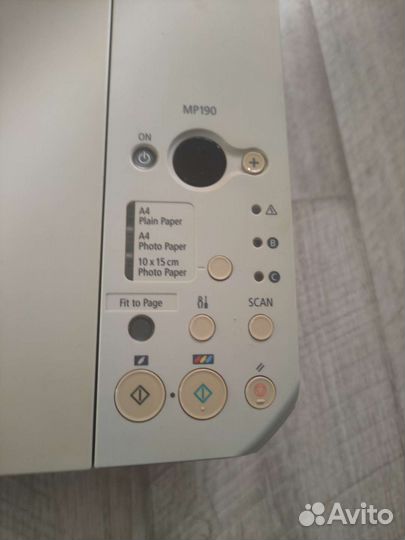 Мфу струйный принтер canon pixma mp 190