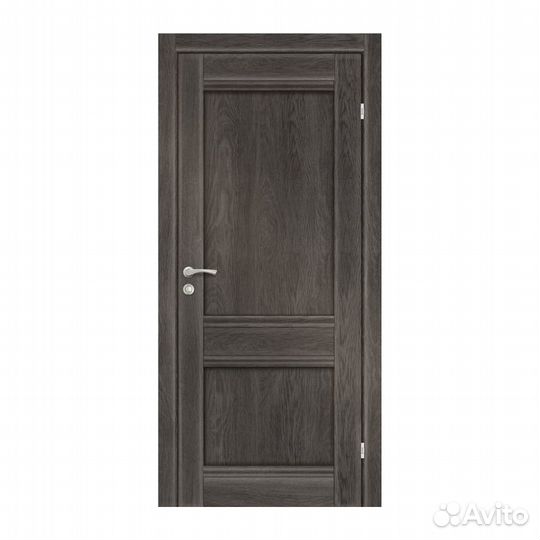 Полотно дверное Olovi Невада Дуб графит