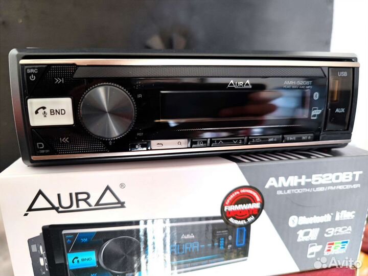 Автомагнитола Aura AMH-520BT Новая
