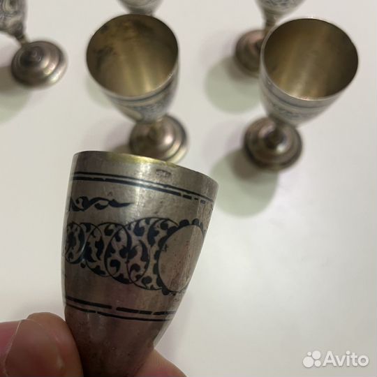 Рюмка серебро