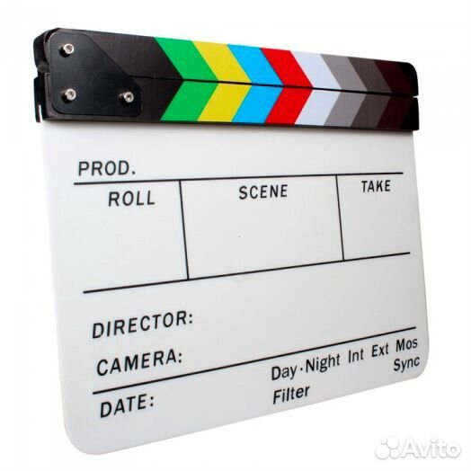 Хлопушка цветная (пластик)