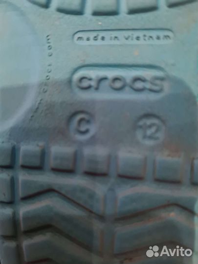 Сандали crocs c 12
