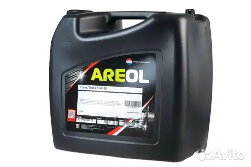 Areol Trans Truck 15W-40 (20L) масло моторное