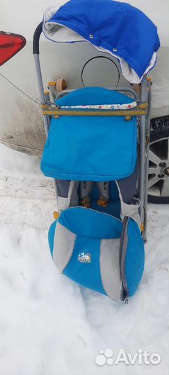 Детские санки с колесами