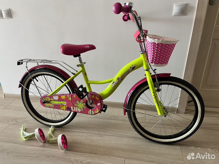 Велосипед для девочки 6-10 лет Lilo 20 Aist