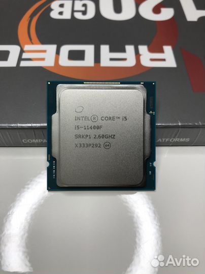 Процессор Intel Core i5 11400F 6 ядер / 12потоков