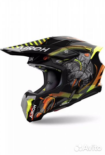 Шлем кроссовый airoh twist 3