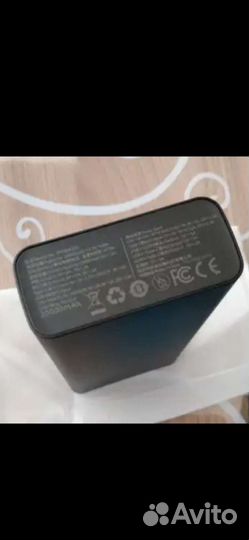 Новый с быстрой зарядкой повербанк Baseus 20000mAh