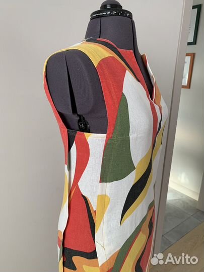 Платье льняное