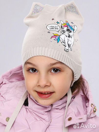 Шапка для девочки Noble People