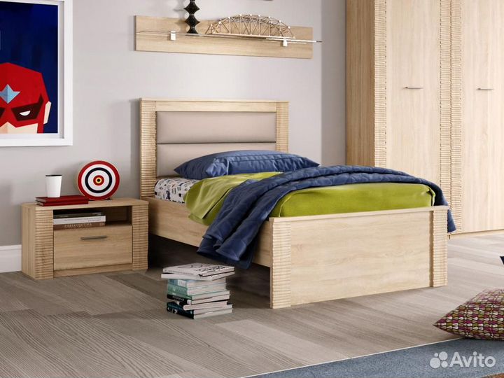 Гарнитур для молодёжной комнаты Элана композиция