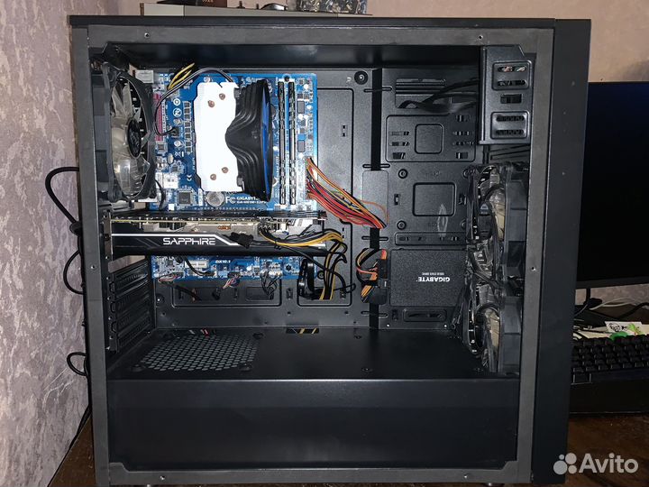 Комп i7 2700(Xeon) /RX 570 8GB/16GB/SSD+HDD/550w