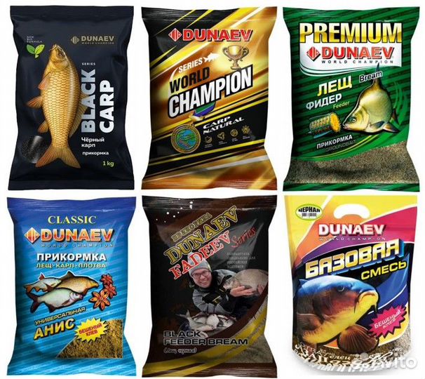 Прикормка Dunaev Black, World champion, Premium