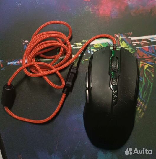 Игровая мышь Defender+ игровой коврик