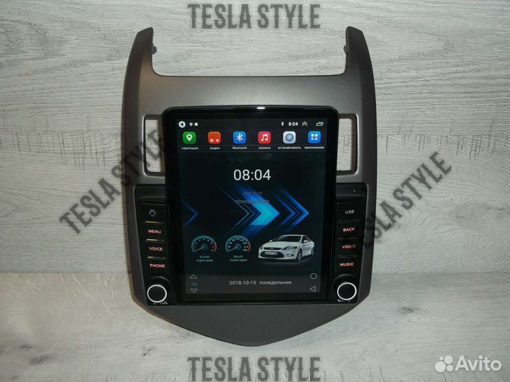 Магнитола Chevrolet Aveo T300 Tesla Android GPS