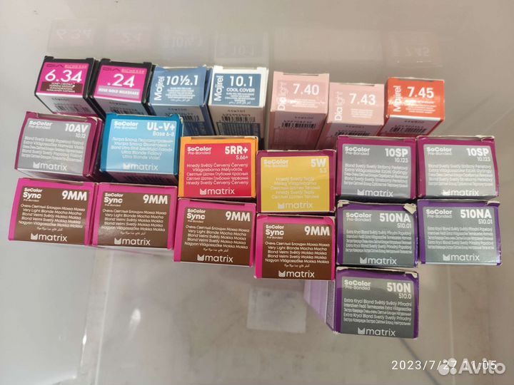 Краска для волос Loreal, Matrix