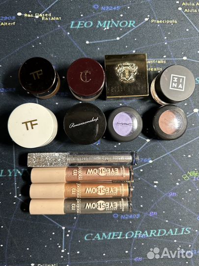 Кремовые тени Tom Ford,Charlotte Tilbury,3ina
