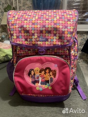 Рюкзак школьный «Lego Friends», с сумкой для обуви