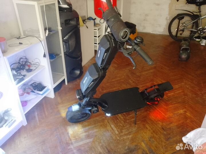 Самокат взрослый электрический бу