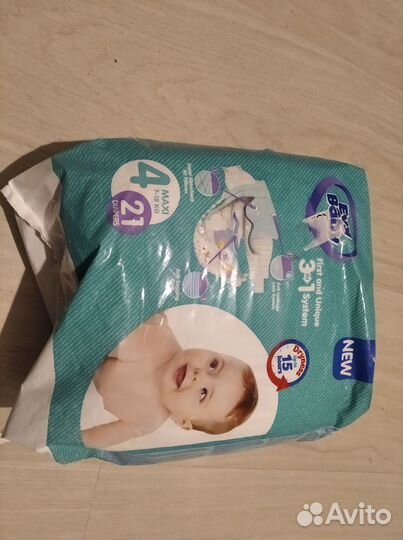 Подгузники Evy Baby Maxi 7-18 кг (Размер 4/L), 21