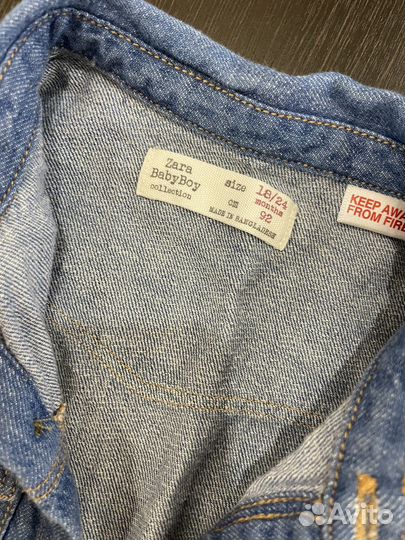 Рубашка Zara детская