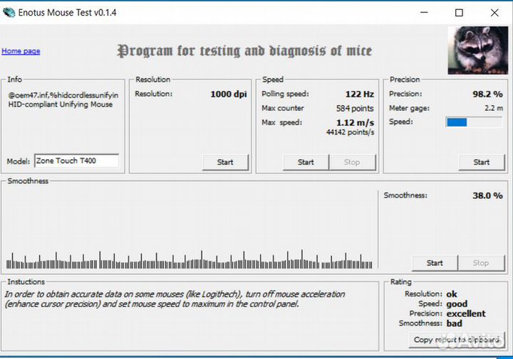 Logitech Zone Touch Mouse T400 и Logitech RX650