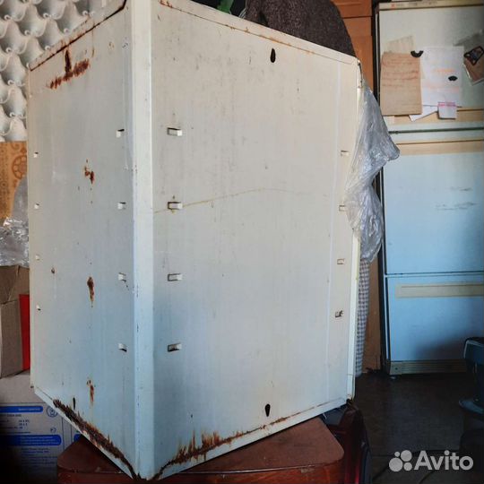 Угловой навесной шкаф сталь разборный СССР