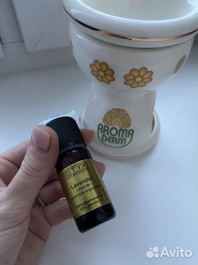 Эфирное масло Лаванда Styx и аромалампа