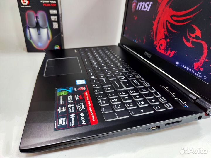 Мощный MSI в идеале ips, i7, 1060, 16gb гарантия