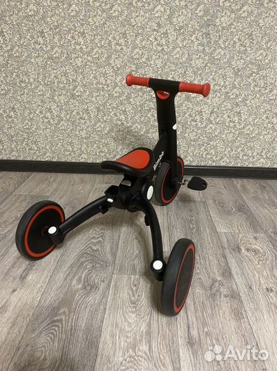 Велосипед беговел 3 в 1 с ручкой