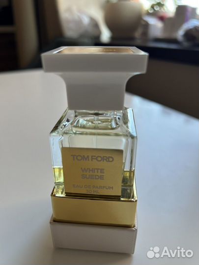 TOM ford white suede