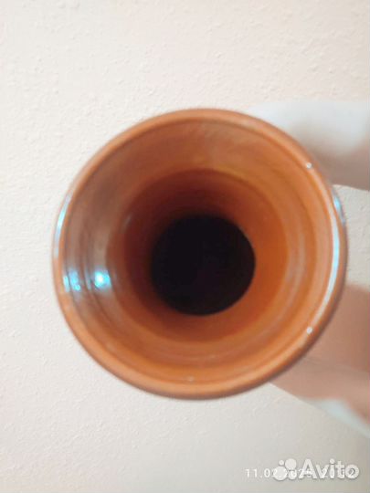 Керамическая напольная ваза