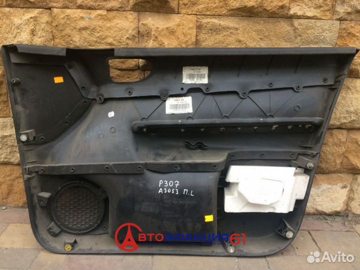 Карта двери, 933117 peugeot 307, 3028297