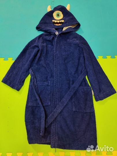 Детский махровый халат 140