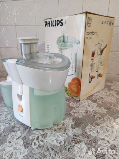 Соковыжималка philips Comfort HR 1821