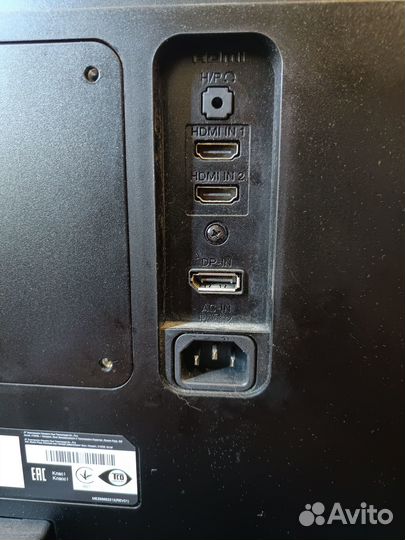 Монитор LG 27 4K 2160p 10 бит